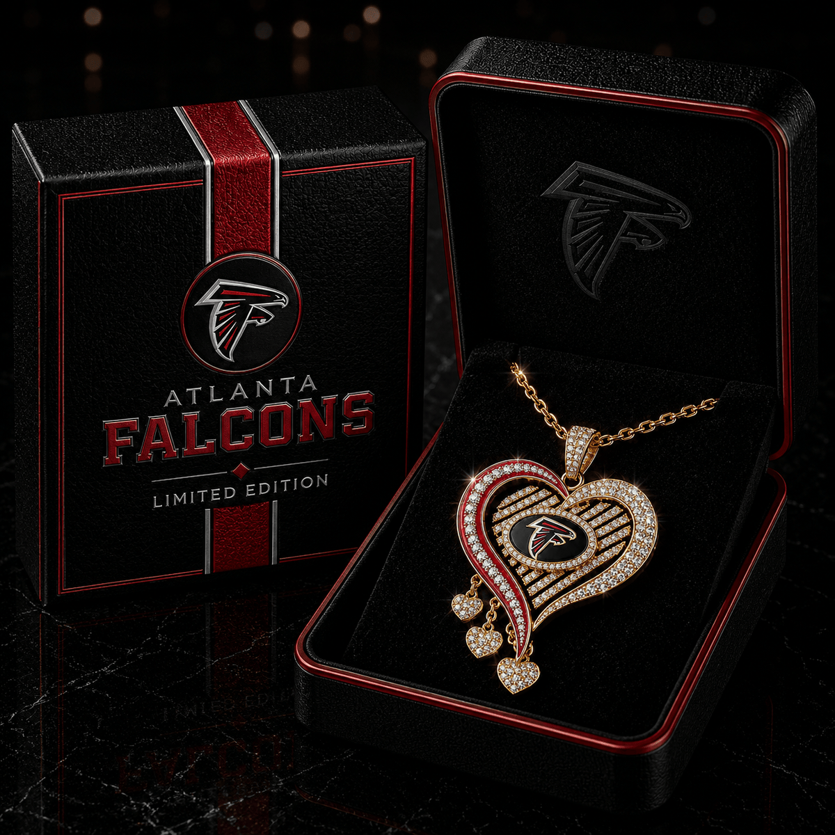 ATF Solid Gold Chain with Diamond Pendant TMH