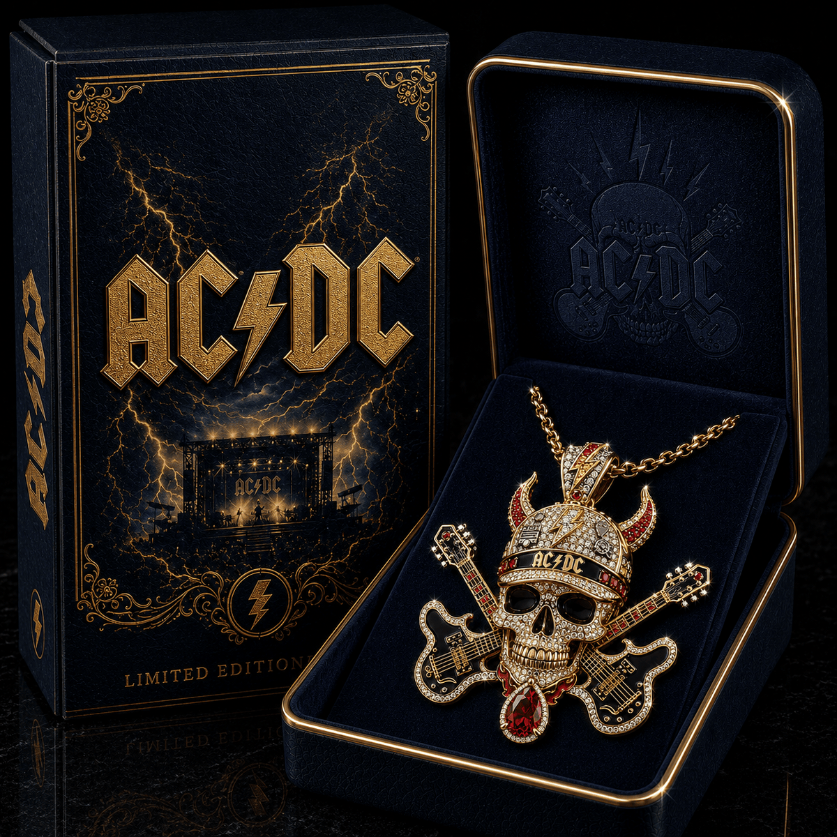ACD Solid Gold Chain with Diamond Pendant PDL