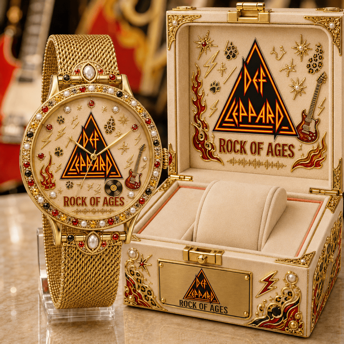 DLPR Premium Def Leppard Watch NTVA