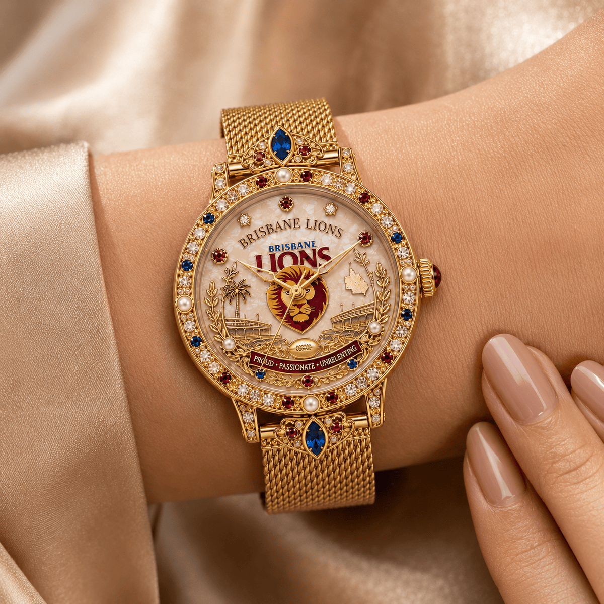 BRBL Premium Brisbane Lions Watch NTVA