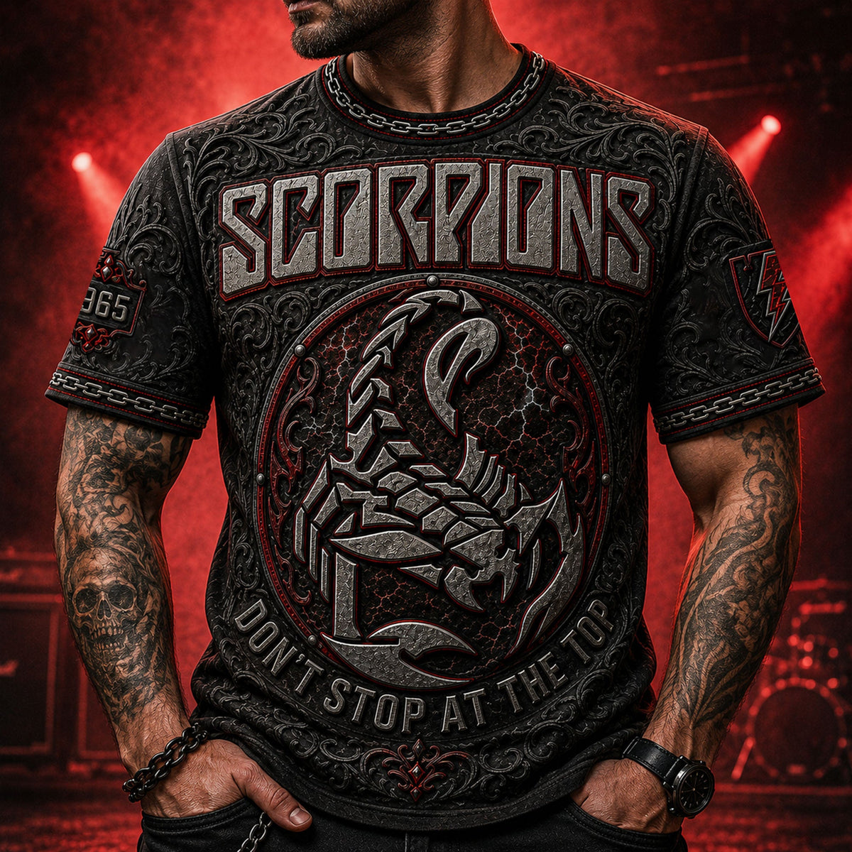 Premium SCP 3D Embossed Shirt TNSM