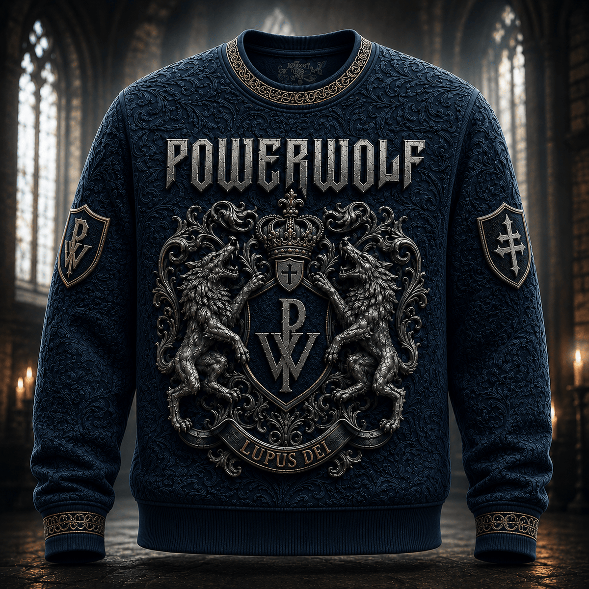 PREMIUM POWF 3D EMBOSS SHIRT NPL