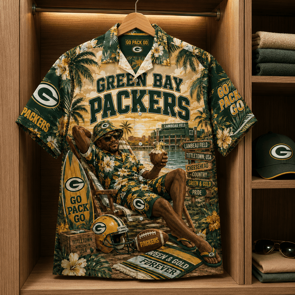 Premium GBP Hawaiian Shirt TNSM