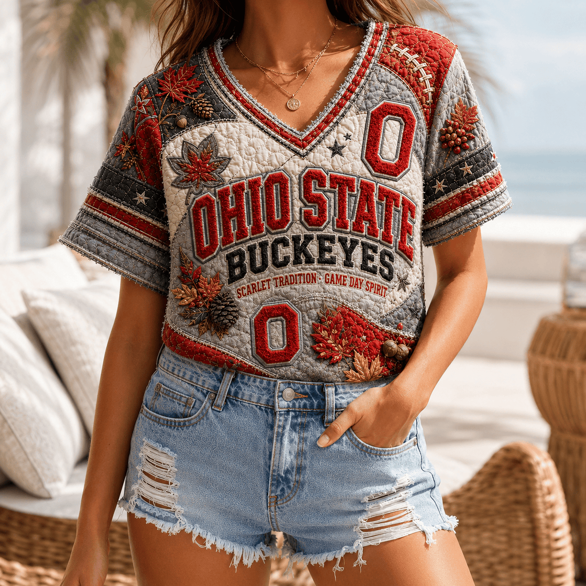 Premium OSB V-neck Shirt NTVA