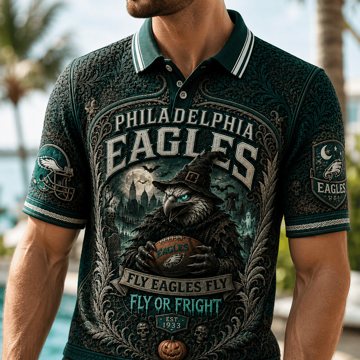 PREMIUM PLDE EMBOSS POLO SHIRT NTNA
