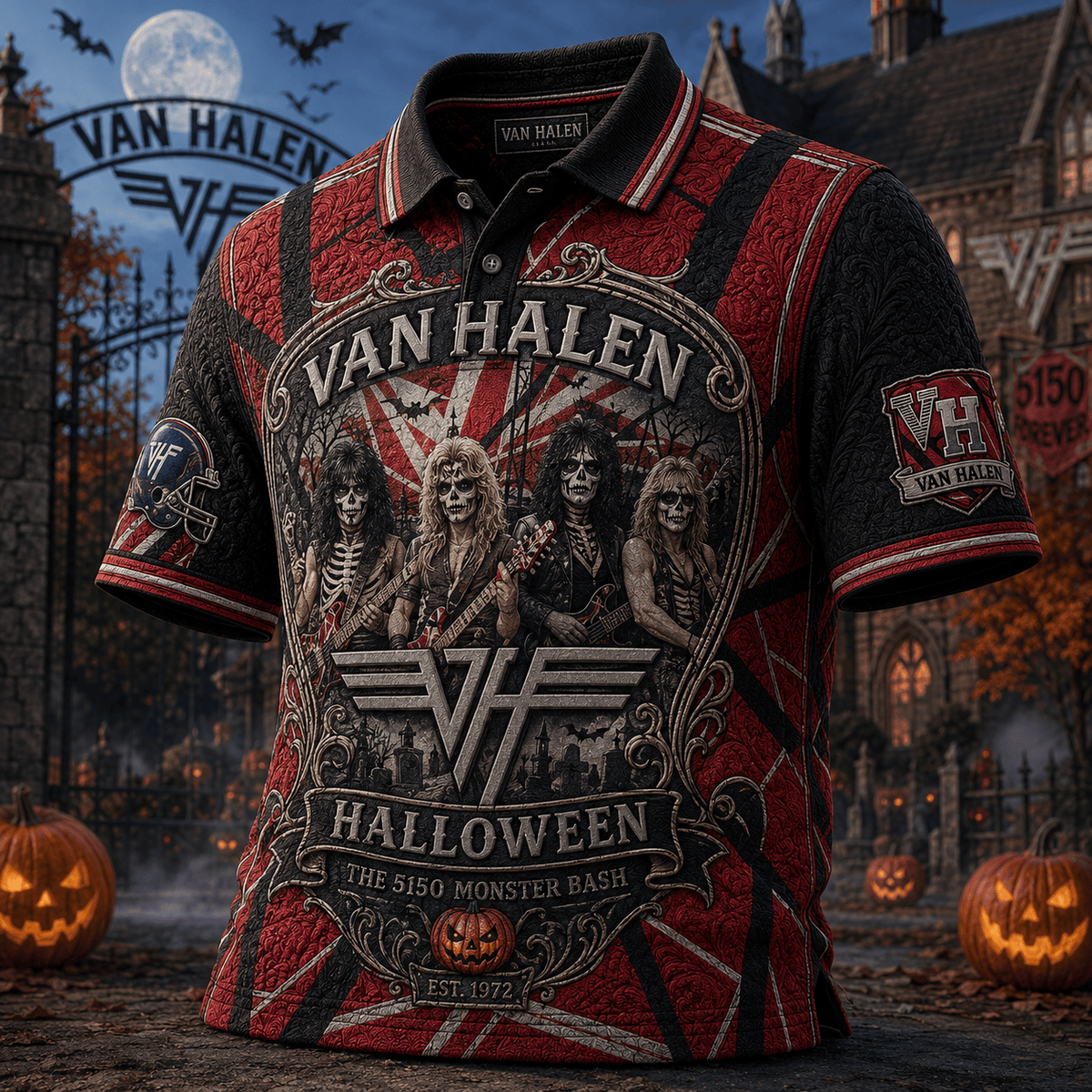 PREMIUM VHL EMBOSS POLO SHIRT NTNA