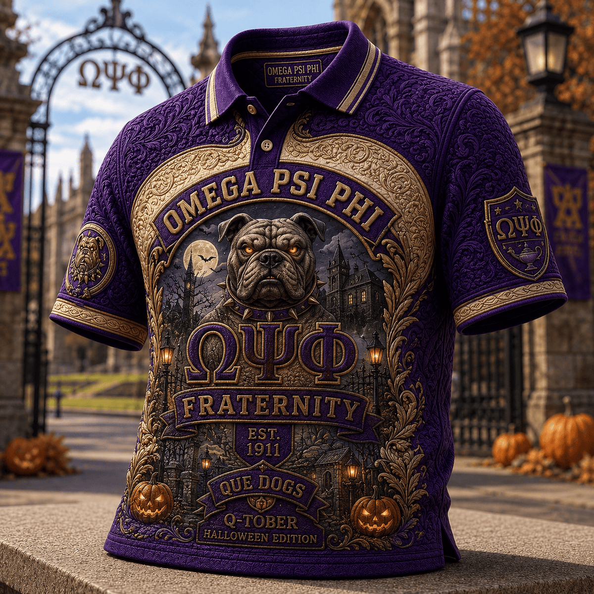 PREMIUM OMPP EMBOSS POLO SHIRT NTNA