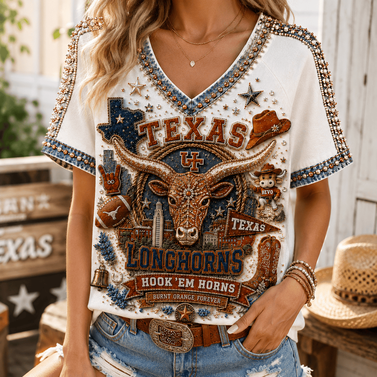 Premium TLS V-neck Shirt NTNA
