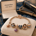OPC Rose Gold Charm Bracelet Set TMH