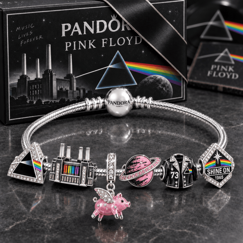 PFD Silver Charm Bracelet Set NTVA