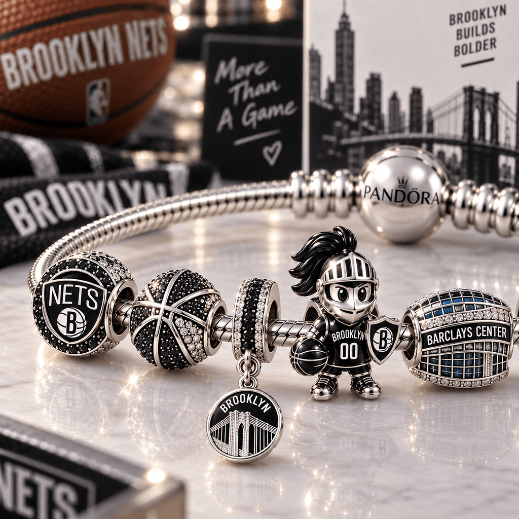 BLNS Silver Charm Bracelet Set VTH