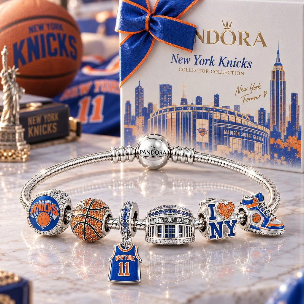 NYK Silver Charm Bracelet Set VTH