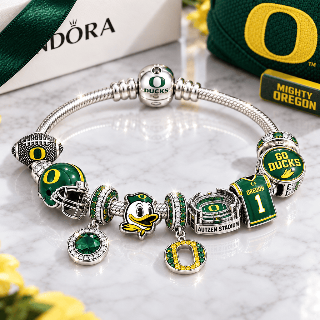 ORD Silver Charm Bracelet Set BMD
