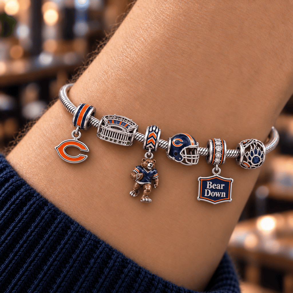 CCB Silver Charm Bracelet Set HQH
